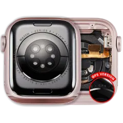 Housing Assembly Compatible For Watch Series 9 (41MM) (Aluminum/Pink) (GPS Version)