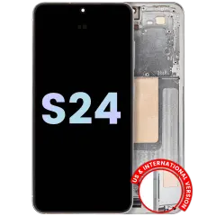 OLED Assembly With Frame For Samsung Galaxy S24 5G (US & International Version) (Service Pack) (Jade Green)