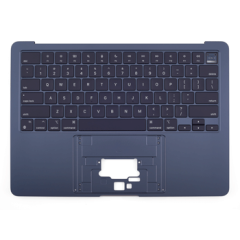 Top Case with Keyboard For MacBook Air 13" A2681 (2022) (ISO Bulgarian) (Genuine OEM) (Midnight)