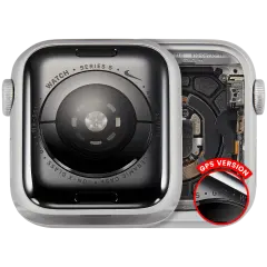 Housing Assembly Compatible For Watch Series 5 (40MM) (Used OEM Pull: Grade A) (Aluminum/Silver) (GPS Version)