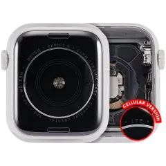 Housing Assembly Compatible For Watch Series 5 (44MM) (Ceramic/White) (Cellular Version)