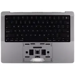 Top Case with Battery and Keyboard For MacBook  Pro 14" A2992 (2023)  (ISO Swedish) (Genuine OEM) (Space Black)