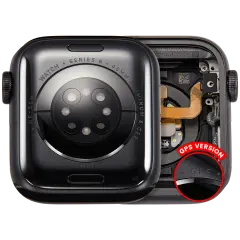 Housing Assembly Compatible For Watch Series 6 (40MM) (Used OEM Pull: Grade A) (Aluminum/Space Black) (GPS Version)