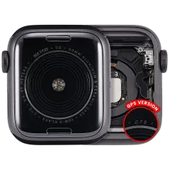 Housing Assembly Compatible For Watch Series SE 1st (40MM) (Used OEM Pull: Grade A) (Aluminum/Space Black) (GPS Version)