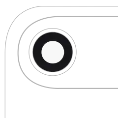 Back Camera Lens With Adhesive Compatible For iPhone Air (Premium) (Sky Blue)