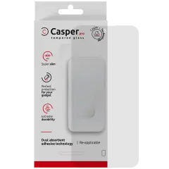 Casper Pro Tempered Glass Compatible For Samsung Galaxy A36 5G / S24 FE 5G (Retail Pack) (Clear)