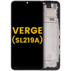 LCD Assembly With Frame For AT&T Verge (SL219A) (Refurbished) (All Colors)