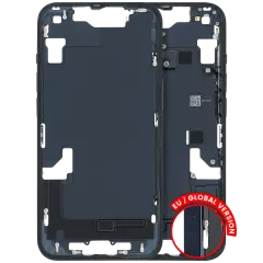 Mid-Frame Housing  W/ Small Parts For iPhone 14 (EU / Global Version) (Used OEM Pull: Grade B) (Midnight)