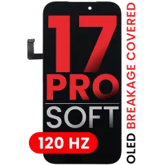 OLED Assembly Compatible For iPhone 17 Pro (Aftermarket Pro: XO7 Soft) (120HZ)