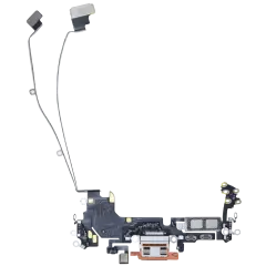 USB-C Charging Port Flex Cable (eSIM) For iPhone 17 Pro  (Canadian Version) (Genuine OEM) (Cosmic Orange)