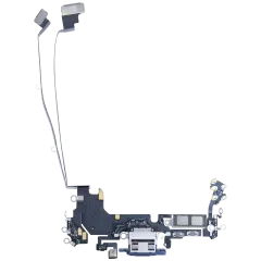 USB-C Charging Port Flex Cable (eSIM) For iPhone 17 Pro  (Canadian Version) (Genuine OEM) (Deep Blue)