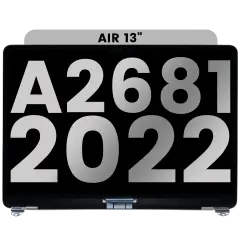 Complete LCD Display Assembly For MacBook Air 13" (A2681 / Mid 2022) (Genuine OEM) (Starlight)