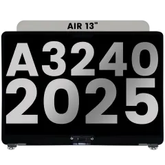 Complete LCD Display Assembly For MacBook Air 13" (A3240) (2025) (Genuine OEM) (Starlight)