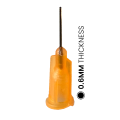 0.6MM Universal Dispensing Syringe Needle Tip (50 Pack)