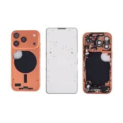 Back Housing For iPhone 17 Pro (US Version) (Genuine OEM) (Cosmic orange)