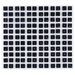 Keycap Kit (ISO International) For MacBook Pro 14" A2442 (2021) / Pro 16" A2485 (2021) / Air 13" A2681 (2022)  / Pro 14" A2779 (2023) / Pro 16" A2780 (2023) /  Pro 14" A2992 (2023) / Pro 16" A2991 (2023) / Air 15" A3114 (2024) (Genuine OEM) (All Colors)