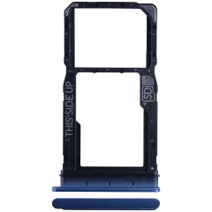 Sim Card Tray For Motorola Moto G 5G (XT2513 / 2025) (Genuine OEM) (Sapphire Blue)