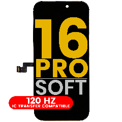 OLED Assembly For iPhone 16 Pro (Assembled: Soft) (120HZ)