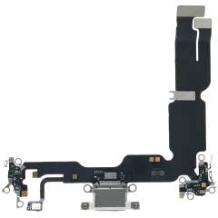 Charging Port Flex Cable With Board For iPhone 15 Plus (Genuine OEM) (Yellow)