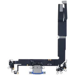 Charging Port Flex Cable With Board For iPhone 16 Plus (Genuine OEM) (Ultramarine)