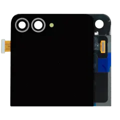 Outer OLED Assembly For Samsung Galaxy Z Flip 6 5G (US & International) (Used OEM Pull: Grade A/B) (Silver Shadow)