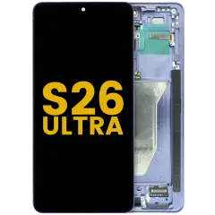 OLED Assembly With Frame For Samsung Galaxy S26 Ultra 5G (US & International)  (Refurbished) (Cobalt Violet)