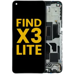 OLED Assembly With Frame For OPPO Find X3 Lite (Refurbished) (All Colors)