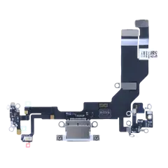 Charging Port Flex Cable Compatible For iPhone 17e (Genuine OEM) (White)