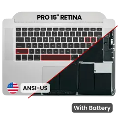 661-02536 Top Case Assembly for Macbook Pro Retina 15 A1398