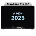 Complete LCD Display Assembly (Matte) For MacBook Pro 14" A3434 (2025) (Genuine OEM) (Silver)