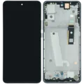 OLED Assembly With Frame For Motorola Edge 30 XT2203 (Genuine OEM) (Gray)