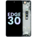 OLED Assembly With Frame For Motorola Edge 30 XT2203 (Genuine OEM) (Gray)