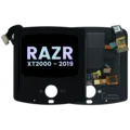 Outer OLED Assembly Without Frame For Motorola Razr (XT2000 / 2019) (Genuine OEM) (Noir Black)