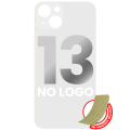 Back Glass With 3M Adhesive Compatible For iPhone 13 (No Logo / Large Camera Hole) (Starlight)
