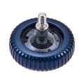 Crown Nut Compatible For Watch Series 6 (40MM / 44MM) (LTE Version) (Black / Blue)