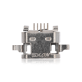 Charging port soldering required - 05 Pin - Micro B - 4 Anchor Points (C078)