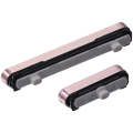 Hard Buttons (Power / Volume) Compatible For Samsung Galaxy S22 / S22 Plus (Pink Gold)