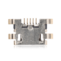 Charging port soldering required - 05 Pin - Micro B - 4 Anchor Points (C072)