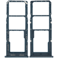 Dual Sim Card Tray Compatible For Samsung Galaxy A04S (A047 / 2022) (Green)
