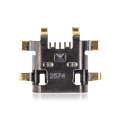 Charging port soldering required - 05 Pin - Micro B - 6 Anchor Points (C288)