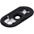 Back Camera Lens With Bracket Compatible For Huawei Nova 10 Pro (Silver)