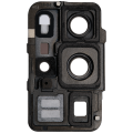 Back Camera Lens With Bracket Compatible For Huawei P40 Pro (Silver)