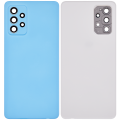 Back cover Glass Compatible For Samsung Galaxy A72 (A725 / 2021) (Aftermarket Plus) (Awesome Blue)