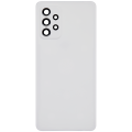 Back cover Glass Compatible For Samsung Galaxy A72 (A725 / 2021) (Aftermarket Plus) (Awesome White)