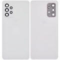 Back cover Glass Compatible For Samsung Galaxy A72 (A725 / 2021) (Aftermarket Plus) (Awesome White)