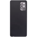 Back cover Glass Compatible For Samsung Galaxy A72 (A725 / 2021) (Aftermarket Plus) (Awesome Black)