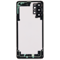 Back cover Glass Compatible For Samsung Galaxy A23 (A235 / 2022) (Aftermarket Plus) (Blue)