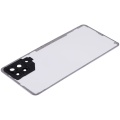 Back cover Glass With Camera Lens Compatible For Samsung Galaxy A22 4G (A225 / 2021) (Aftermarket Plus) (White)