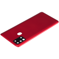 Back cover Glass With Camera Lens Compatible For Samsung Galaxy A21S (A217 / 2020) (Aftermarket Plus) (Red)