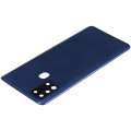 Back cover Glass With Camera Lens Compatible For Samsung Galaxy A21S (A217 / 2020) (Aftermarket Plus) (Blue)